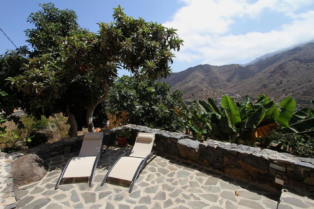 Casa Rural Los Aromos - Wunderschones Landhaus Mit Meerblick Hermigua Eksteriør billede